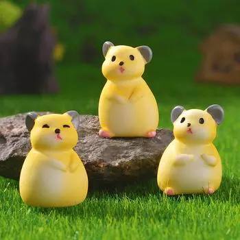 Мини Милая Фигурка Модель Животного Мох Микро Ландшафт Домашний Декор Миниатюрный Сказочный Сад Украшения Аксессуары A3