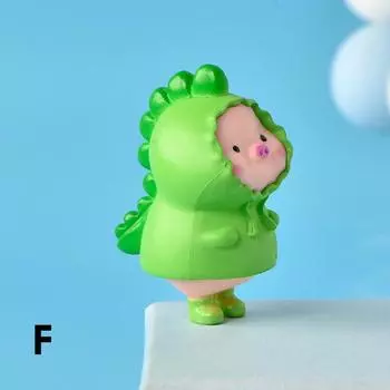 Мини Милая Статуэтка Свиньи Модель Животного Мох Микро Ландшафт Домашний Декор Миниатюра