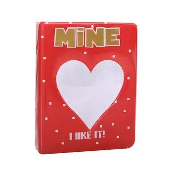 Мини-милый фотоальбом с полым сердцем, фотоальбом «Любовь, погоня за звездами», 3-дюймовые фотокарточки