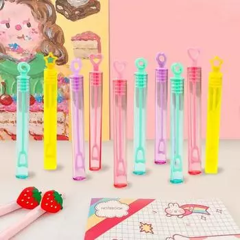 Мини-милый пузырь, пустая трубка, игрушка, детские подарки на день рождения, школьные подарки, свадебные гости, сувениры, пиньята, награды для детей 48 pcs with random color