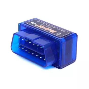 MINI Mini Switch Bluetooth ELM327 OBD2 Автомобильный детектор V2.1 синий