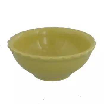 Мини-миска EAST table 9,5 см с оборками T-east Yellow, сделана в Японии, симпатичная, подходит для использования в микроволновой печи, можно мыть в посудомоечной машине 23-005-03