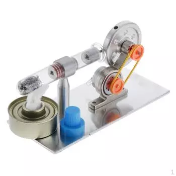 Мини-модель двигателя со светодиодом - комплекты двигателей внешнего сгорания Наука Физика Образовательная