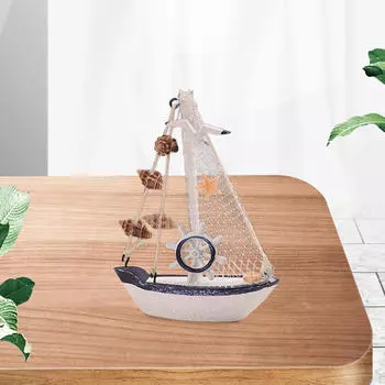 Мини-модель парусника ручной работы для домашнего декора Bird