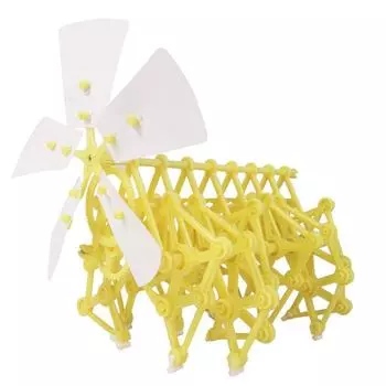 Мини-модель Strandbeest с ветроприводом — обучающая механическая игрушка своими руками для творческого обучения и развлечения