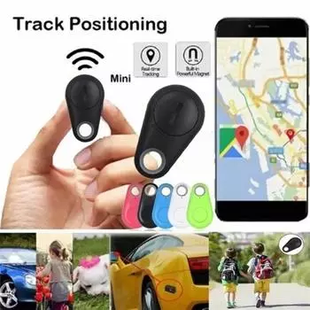 Мини модный умный собачий домашний любимец Bluetooth 4.0 GPS трекер анти потеря сигнализация тег беспроводной ребенок сумка кошелек искатель локатор 2 шт.