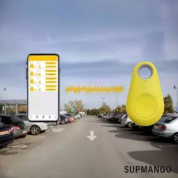 Мини модный умный собачий питомец Bluetooth 4.0 GPS трекер анти потеря сигнализация тег беспроводной ребенок сумка кошелек ключ искатель локатор