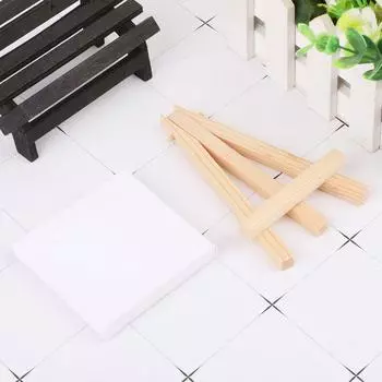 Мини-мольберт из натурального дерева, рамка для штатива, дисплей для встреч, свадебный стол, номер имени, подставка для карт, держатель для дисплея, детская живопись, ремесло