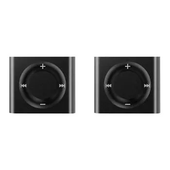 Мини-MP3-плеер Clip с динамиком, металлическая карта TF, расширение 64G, 180mAh (черный)