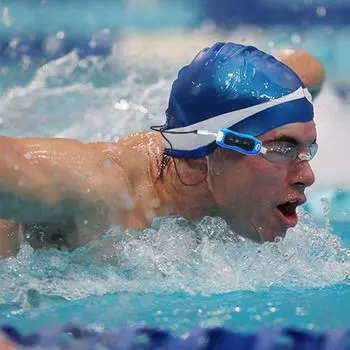 Мини MP3-плеер наушники IPX8 водонепроницаемый стереозвук радио с Vedio 4G 8G воспроизведение песен электронные принадлежности