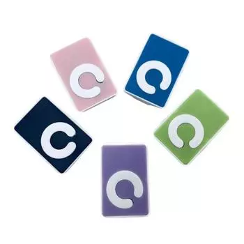 Мини-MP3-плеер, ультратонкий зажим для TF-карты, USB-спортивный музыкальный Walkman для бега синий