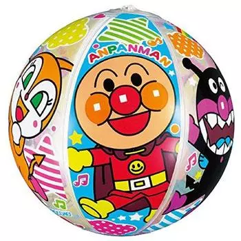 Мини-мяч AGATSUMA Anpanman с колокольчиком, винил