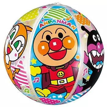 Мини-мяч AGATSUMA Anpanman с колокольчиком, винил
