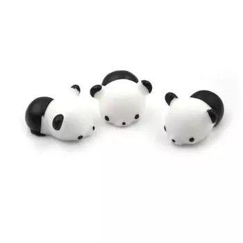 Мини-мягкая игрушка-антистресс «Милая панда», мячик-антистресс, сжимаемый, моти, поднимающийся, игрушки, абреакт, мягкие, липкие, игрушки-антистресс, забавный подарок
