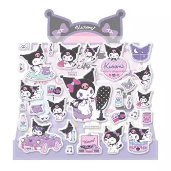Мини-мягкая наклейка с персонажами Sanrio Kuromi