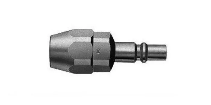 Мини-муфта низкого давления Nitto Kohki Super Plug для крепления резины малого диаметра для топливного газа (для шланга) МИНИ-S33PN-SS41