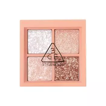 MINI MULTI EYE COLOR Палитра теней для век 4 цвета Мини-тени для век Мини-тени для век Макияж глаз Цвет теней Yete Brevet Одноцветная градиентная пудра