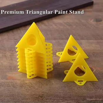Мини-мультитул Pyramid Paint Rack Paint Stands Tool Треугольные Paint Pads Ножки для Tripod Paint Pad Carpenter Woodworking Tool