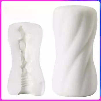 Мини-мужской мастурбатор, портативный TPE, ручной тренажер для головки пениса, секс-игрушка для взрослых для мужчин, чашка для мастурбации, товары для взрослых, секс-игрушки Small size