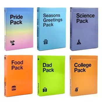 Мини-набор из 6 шт. (Пакет «Гордость», «Времена года», «Наука», «Еда», «Папа и колледж» ) Игровая карта