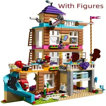 Мини-набор, совместимый с городским клубом дружбы 41340, строительные блоки, детские игрушки, подарки на день рождения, 730 шт., 10859