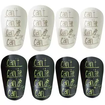 Мини-накладки на голень, противоскользящая защита для футбольных ног, сверхлегкие футбольные тренировочные щитки для детей, мальчиков и девочек 10*6cm