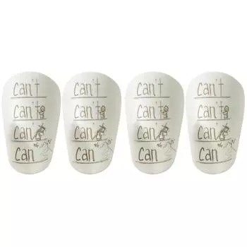 Мини-накладки на голень, защита для голени, защита ног для футбола для детей, мальчиков и девочек(10х6см Белый)