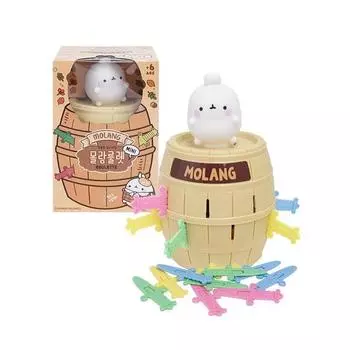 Мини-настольная игра B&C Molang Roulette, разноцветные корейские популярные игрушки