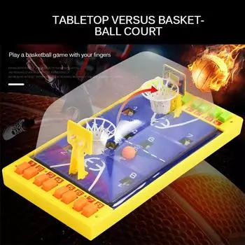 Мини-настольная игра, пальчиковый баскетбол, настольная игра, настольная баскетбольная площадка, тренировочные игрушки для стрельбы, интерактивные игрушки для родителей и детей With box-C