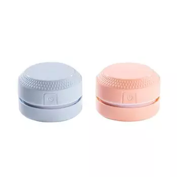 Мини-настольные столешницыПылесос электрический ручной настольный пылесос с USB-зарядкой для офиса и дома Крошки розовый