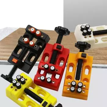 Мини-настольные тиски, зажим для резьбы по челюстям, сверлильный станок, тиски, микрозажимная пластина, регулируемые плоскогубцы, ручные инструменты для ювелирных изделий своими руками чёрный