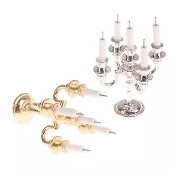 Мини Настольный Свеча Кукольный Домик Мелкие Предметы Аксессуары