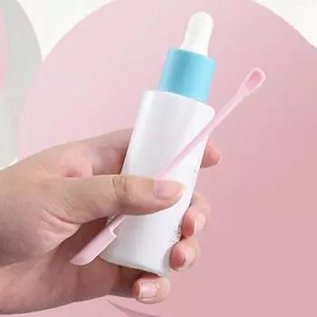 Мини-небьющаяся мешалка для лосьона, мягкий скребок для выпечки десертов и тортов для салона красоты, косметический скребок