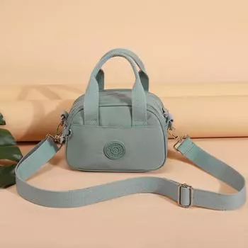 Мини нейлоновая женская сумка через плечо, сумка для матери зелёный