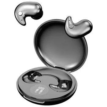 Мини-невидимые наушники, беспроводные наушники Bluetooth 5.3, HIFI-гарнитуры, водонепроницаемые наушники с шумоподавлением IPX5 и микрофоном