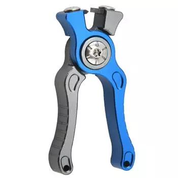 Мини-ножницы для рыбалки, портативные рыболовные плоскогубцы, щипцы для стрижки лески из алюминиевого сплава, нескользящая ручка, оборудование для ловли нахлыстом красный