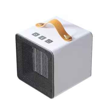 Мини-обогреватель для дома, небольшие обогреватели, портативный настольный обогреватель с защитой от перегрева и отключения питания US Plug чёрный