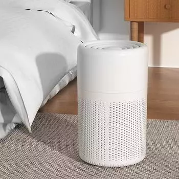 Мини-очиститель воздуха с автоматическим режимом, персональный настольный мини-очиститель воздуха, портативный очиститель воздуха, адсорбирующий для устранения аллергии на дым и запаха перхоти домашних животных