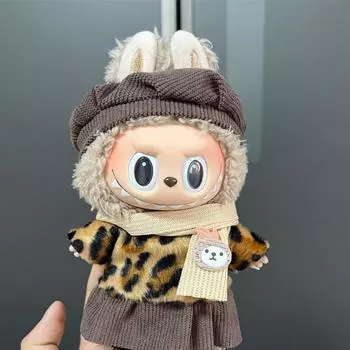 Мини Одежда для Куклы Наряд Аксессуары для Плюшевой Виниловой Куклы Labubu Костюм для Отдыха Юбка Только Одежда Детский Подарок