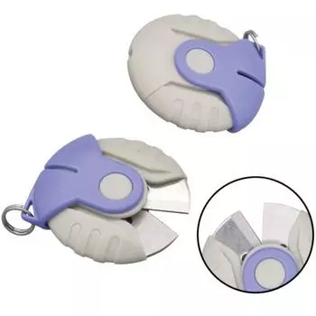 Мини-острый круглый PE из нержавеющей стали, резак для лески, инструмент для рыбалки на открытом воздухе, карманные ножницы для резки лески красный черный