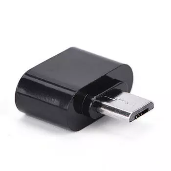 Мини OTG кабель USB OTG адаптер Micro USB к USB конвертер для планшетного ПК Android Samsung Xiaomi HTC Sony LG 20mm*20mm*8mm чёрный