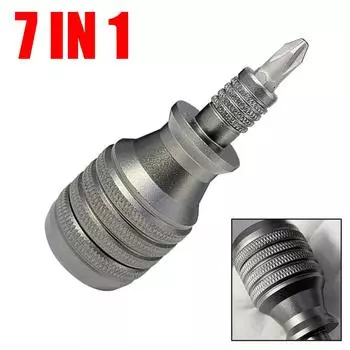 Мини-отвертка 7 в 1 прецизионные отвертки многофункциональный набор отверток магнитная присоска S2 бит домашний ремонтный инструмент