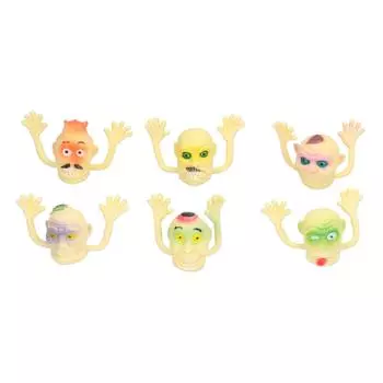 Мини-пальчиковые куклы-монстры для розыгрыша на Хэллоуин, пальчиковые куклы-игрушки для вечеринки, подарок детям