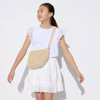 МИНИ-ПАЛЬТО С ВЫШИВКОЙ UNIQLO JAPAN GIRLS