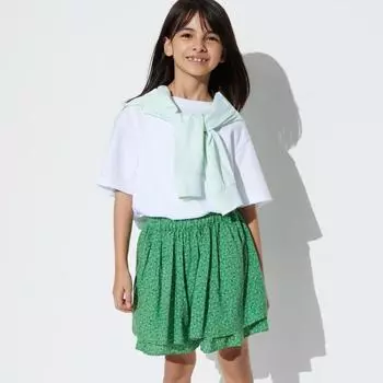 МИНИ-ПАЛЬТО UNIQLO JAPAN GIRLS С ЦВЕТАМИ