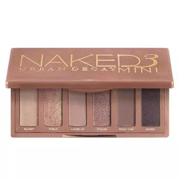 Мини-палетка теней для век Urban Decay Naked 3, смешанные цвета, 1 шт.