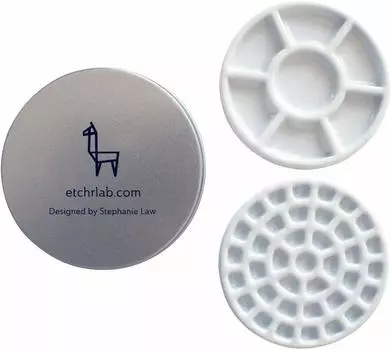 Мини-палитра Etcher Porcelain ETCHR, 37 разделителей, 210165 белый