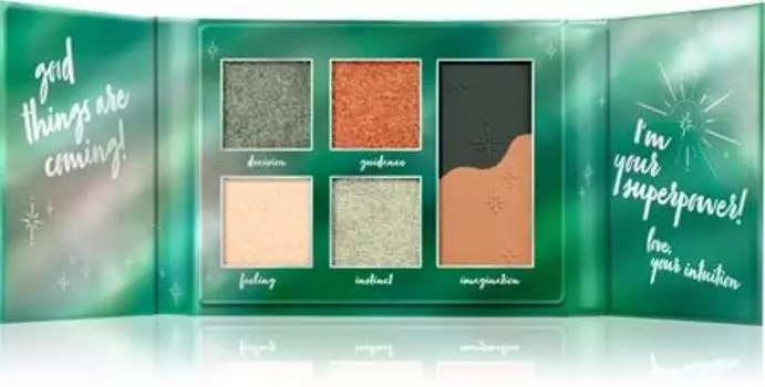 мини-палитра теней для век TU прозрачный