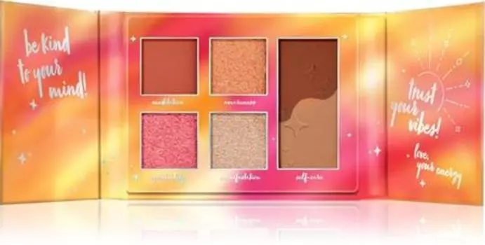 мини-палитра теней для век TU прозрачный