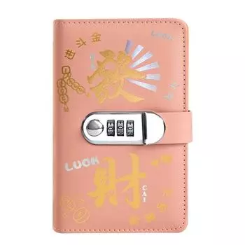 Мини-папка из полиуретана, челлендж сбережений, книга для челленджей сбережений, дети розовый